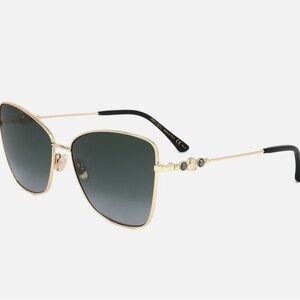 NWB JIMMY CHOO 
Women's Teso 59mm Sunglasses
Gold